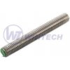 Vlákno. tyč DIN 976 M16 x 2 m z nehrdzavejúcej ocele A2 / balenie 1 ks