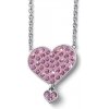Detský náhrdelník L.O.L Surprise Dreamheart so Swarovski krištáľmi L1002PIN