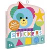 Janod Stickers samolepky pre deti geometrické tvary 300 ks