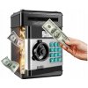TREZOR NA PENIAZE POKLADNIČKA Bankomat na mince Bankovky + ELEKTRONICKÝ PIN