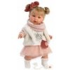 Llorens 42402 JULIA - realistická bábika so zvukmi a mäkkým látkovým telom - 42 cm