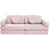 SHAPPY Detská rozkladacia penová pohovka SHAPPY PLAY mini Farba: Soft Pink