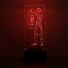 3D LED Lampička Lionel Messi pre futbalistov