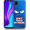 Picasee silikónový prehľadný obal pre Xiaomi Redmi 9C - Angry Eyes - Transparent