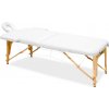 Aga Drevené masážne lehátko MR6150 Biele