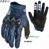 Fox Bomber glove, modrá, S