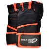 Best body nutrition Fitness rukavice Fun oranžové velikost S