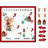 Takoy Imitácia bavlny PANEL 160x120 - míľniková deka krajina myšiek-NST-00150