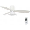 Lucci air Lucci Air 210661-LED Stmievateľný ventilátor FLUSSO 1xGX53/18W/230V drevo/biela + DO FAN00230 + záruka 3 roky zadarmo + záruka 3 roky zadarmo