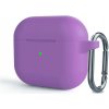 Enem Jednofarebný obal na Airpods 3 - Purple IRAIR3-002