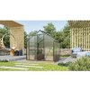 Skleník Vitavia Venus 3800 polykarbonát 6 mm 195x195 cm zelený