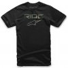 Alpinestars triko Ride 2.0 Camo Tee krátky rukáv čierne