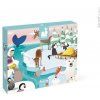 Janod Puzzle dotykové Život na ľade s textúrou 20 ks