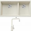 Blanco SUBLINE 480/320-U biela soft 527168 + Blanco MILI biela soft 527461