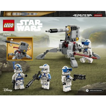 LEGO® Star Wars™ 75345 Bojový balíček klonových jednotiek z 501. légie