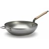 Wok MINERAL B BOIS 32 cm, strieborná, oceľ, de Buyer