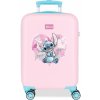 Detský ABS cestovný kufor Lilo & Stitch Heart, 50x33x20cm, 33L, 4981341