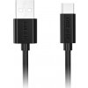 Kábel USB na USB-C Choetech AC0002, 1 m (čierny)