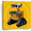 Sablio Obraz Wall-E robot Žltý - 50x50 cm