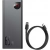 Baseus Adaman PowerBank 20000 mAh čierna / 65W / 2x A výstup (PPIMDA-D01)
