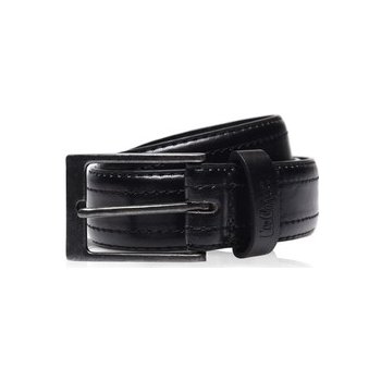 Lee Cooper Stitched Belt Mens Black