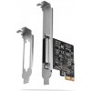 AXAGON PCEA-P1N, PCIe radič - 1x paralelný port (LPT), vr. LP