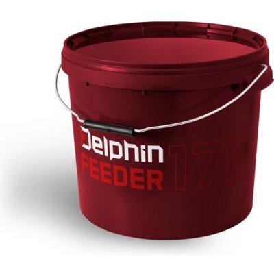 Delphin Okrúhle vedro s vekom Feeder 17 l