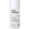 Raw Nature Natural Dezodorant, prírodný dezodorant, vanilka, kokos, pre citlivú pokožku, 50 g