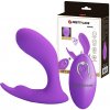PRETTY LOVE - Idabelle Purple, 12 vibračných funkcií 12 nastavení pulzných vĺn Bezdrôtové diaľkové ovládanie