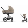 Cybex Platinum CYBEX Priam Set cozy beige 2024 chrome with black details
