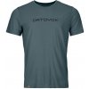 Ortovox 150 Cool Brand Ts M sivá/čierna