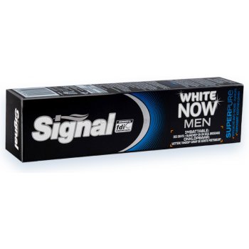 Signal White now Men Super pure zubná pasta 75 ml