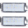 Osvetlenie registračnej tabuľky LED lampy Renault Megane 2 Laguna 3