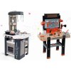 Smoby set dielňa Black+Decker a kuchynka Tefal Studio BBQ 360702-8