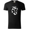 Srdce zdravia - Tričko z organickej bavlny - 2XL ( Čierna )