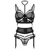 Obsessive Premisis 3-pcs Crotchless Set