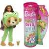 Barbie Cutie Reveal Barbie v kostýme – Psík v zelenom kostýme žabky 0194735178742