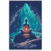 Maľovanie podľa čísel - Budha v jaskyni - 40x60 cm, plátno vypnuté na rám - výroba CZ