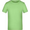 James & Nicholson Tričko JN 358K, sportovní, žerzejové, krátký rukáv, dětské COT02358K04204-lime green XL Zelená lime