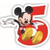 Procos Narodeninová sviečka Mickey Mouse číslo 5