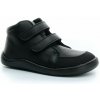 Baby Bare Shoes Baby Bare Febo Fall Black asfaltico členkové barfoot boty