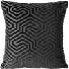 Takoy PIERRE CARDIN Obliečka na vankúš INGA zo zamatu s žakárovým geometrickým vzorom-HF-386983 | 40 x 40 cm