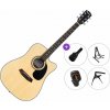 Pasadena PDC-100 Premium SET Natural Akustická gitara