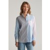 KOŠEĽA GANT REL PATCHWORK BD SHIRT MUTED BLUE