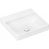 Hansgrohe Xelu Q - Umývadielko 500x480 mm SmartClean bez otvoru na batériu a prepadu, biela 61013450