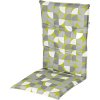 Poduška na vysoké kreslo Doppler Living 48x119 cm sivo-zelená