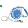 Flexi vodítko New Comfort L pásik 8m/50kg modré