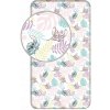 Jerry Fabrics Prestieradlo Lilo and Stitch Leaves 90x200x25 cm