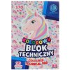 ASTRA farebné papiere A4 10 listov 170g/m2 mix motívov 106021006