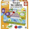 Educa Baby Triedenie farieb s motýľom Gretou 4x6 dielikov
